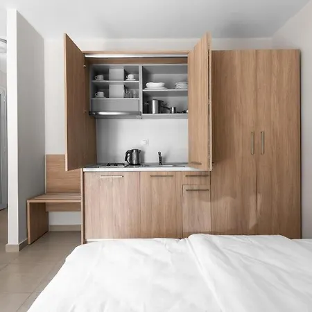 Appartement Blue Flag Beachfront Studios, Nilie Hospitality Mgmt Olympiakí Aktí